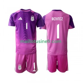Maillot de Foot Argentine Walter Daniel Benitez 1 Gardien Domicile 2025 - Enfant